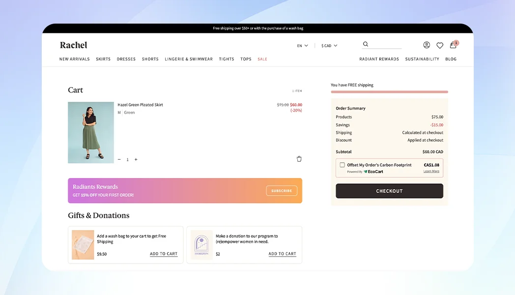 checkout optimization